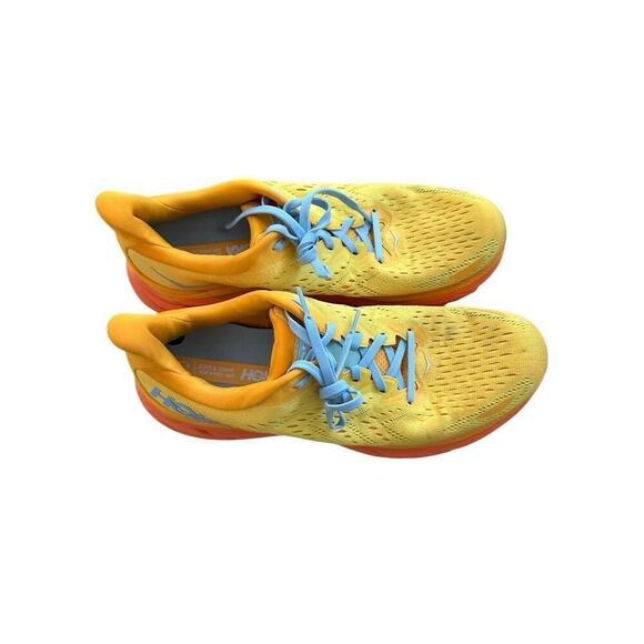 Hoka One One Clifton 8 Men’s Size 11.5 D Yellow Maize Running Shoes 1119393-RYMZ main image 8